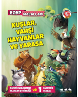 Kuşlar, Vahşi Hayvanlar Ve Yarasa - Ezop Masalları