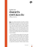 Ömer'in Çocukluğu