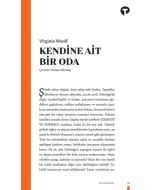 Kendine Ait Bir Oda