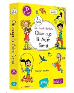 Okumaya İlk Adım Serisi 1.Sınıf - Dik Temel Harflerle (10 Kitap Takım)