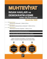 Muhteviyat - İnsan Hakları ve Demokratikleşme Konu Anlatım Kitabı