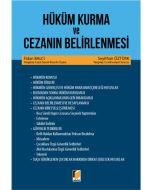 Hüküm Kurma ve Cezanın Belirlenmesi