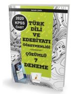 2020 KPSS ÖABT Türk Dili Edebiyatı Öğretmenliği Dijital Çözümlü 7 Deneme Sınavı