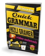 Quick Grammar Video Anlatımlı Ders Anlatan Kitap