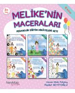 Melike’nin Maceraları Pedagojik Eğitim Hikayeleri Seti - 6 Kitap Takım