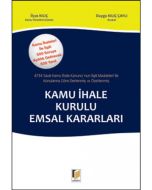 Kamu İhale Kurulu Emsal Kararları