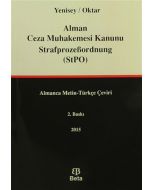 Alman Ceza Muhakemesi Kanunu StrafprozeBordnung (StPO)