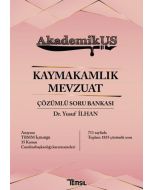AkademikUS Kaymakamlık Mevzuat Çözümlü Soru Bankası