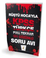 Rüştü Hoca'yla KPSS Türkçe Soru Avı 101 Çözümlü Soru