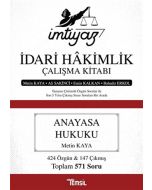 İmtiyaz İdari Hakimlik Çalışma Kitabı - Anayasa Hukuku