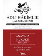 İmtiyaz Adli Hakimlik Çalışma Kitabı - Anayasa Hukuku