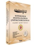AkademikUS Kaymakamlık Sınavına Hazırlık Çözümlü Soru Bankası 