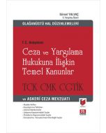 T.C. Anayasası Ceza ve Yargılama Hukukuna İlişkin Temel Kanunlar (Ciltli)