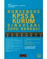 2021 Konsensus KPSS ve Kurum Sınavları Soru Bankası