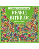 Renkli Bitkiler - Yetişkinler İçin Boyama
