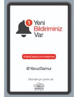 1 Yeni Bildiriminiz Var