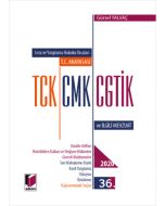 Ceza ve Yargılama Hukuku Yasaları T.C. Anayasası TCK, CMK, CGTİK ve İlgili Mevzuat (Ciltli)
