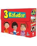 3 Kafadar Tekno Tim Set - 5 Kitap Takım