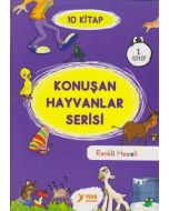 1. Sınıf Konuşan Hayvanlar Serisi - 10 Kitap Takım