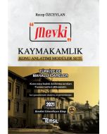 2021 Mevki Kaymakamlık Konu Anlatımı Modüler Seti - Türkiye’de Mahalli İdareler