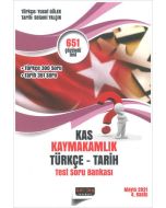KAS Kaymakamlık Sınavı Türkçe-Tarih Test Soru Bankası