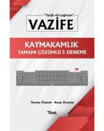 Vazife Kaymakamlık Tamamı Çözümlü 5 Deneme
