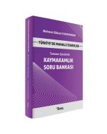 Türkiye'de Mahalli İdareler Kaymakamlık Soru Bankası Tamamı Çözümlü