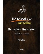 İmtiyaz Borçlar Hukuku Hakimlik Ders Notları
