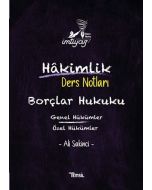 İmtiyaz - Hakimlik Ders Notları Borçlar Hukuku
