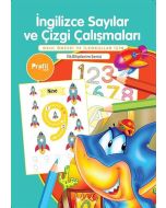 İlk Bilgilerim Serisi - İngilizce Sayılar ve Çizgi Çalışmaları