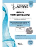 Müessir - Ceza Hukuku Özel Hükümler ve Ceza Muhakemesi Hukuku Hakimlik Çıkmış Soru Bankası
