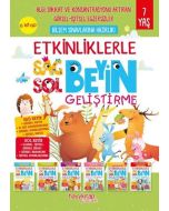 Etkinliklerle Sağ Beyin Sol Beyin Geliştirme (7 yaş) - 6’lı Set