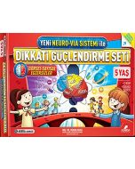 Yeni Neuro-Via Sistemi ile Dikkati Güçlendirme Seti 5 Yaş