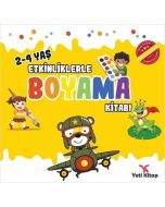 2-4 Yaş Etkinliklerle Boyama Kitabı 2