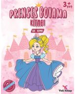 3+ Yaş Prenses Boyama Kitabı