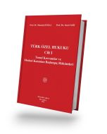 Türk Özel Hukuku Cilt 1 (Ciltli)