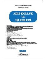 Adli Kolluk ve İşlemleri