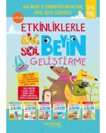 Etkinliklerle Sağ Beyin Sol Beyin Geliştirme - 6 Kitap Takım