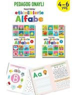 Küçük Dahiler – Etkinliklerle Alfabe 4-6 Yaş - 2 Kitap Takım