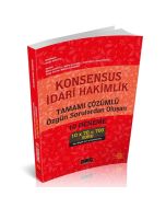 Konsensus İdari Hakimlik Tamamı Çözümlü 10 Deneme (10 Fasikül)