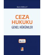 Ceza Hukuku Genel Hükümler (Ciltli)