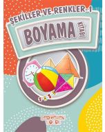Şekiller ve Renkler 1-Boyama Kitabı