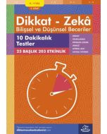 Dikkat - Zeka Bilişsel ve Düşünsel Beceriler (8-9 Yaş) - 3. Kitap - 10 Dakikalık Testler