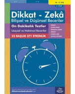 Dikkat Zeka - Bilişsel ve Düşünsel Beceriler (10-11 Yaş) - On Dakikalık Testler 6.Kitap