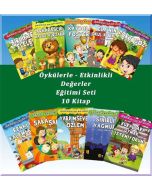 Öykülerle Etkinlikli Değerler Eğitimi Seti - 10 Kitap Takım
