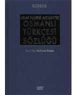 Arap Harfli Alfabetik Osmanlı Türkçesi Sözlüğü Büyük Boy (Ciltli)