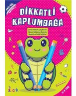 Dikkatli Kapumbağa - Yaz-Sil Kalemli (2-4 Yaş)