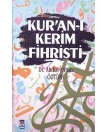 Kur’an-ı Kerim Fihristi (Ciltli)