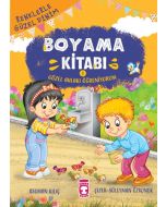 Güzel Ahlakı Öğreniyorum Boyama Kitabı 1