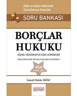 Borçlar Hukuku - Adli ve İdari Hakimlik Sınavı Soru Bankası